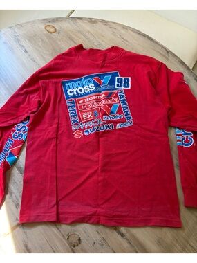 Fruit of the Loom vintage faded red tee